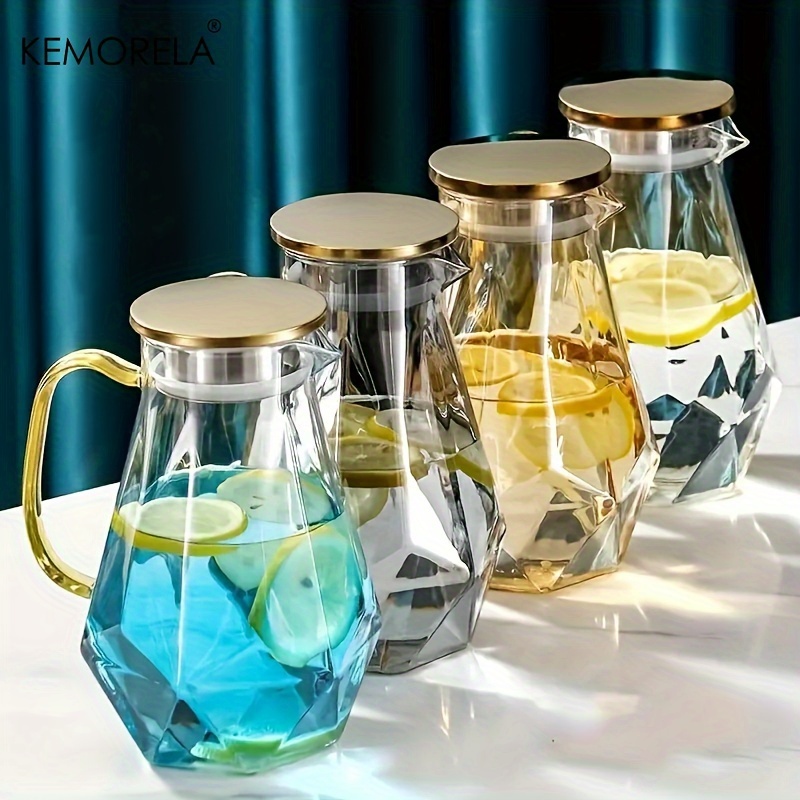 Cold Brew Jar - Juego de Tetera de vidrio con
