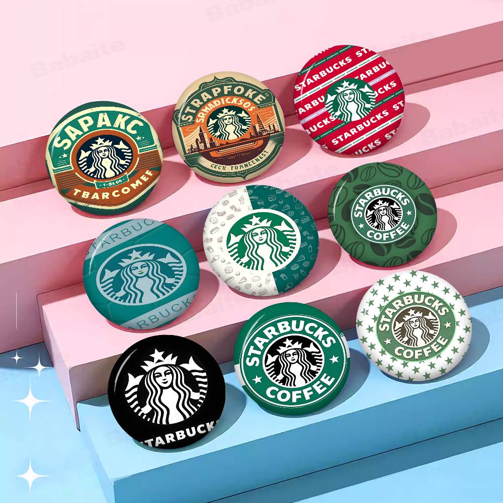 Coffee Tea Logo - Pin de metal con el logotipo