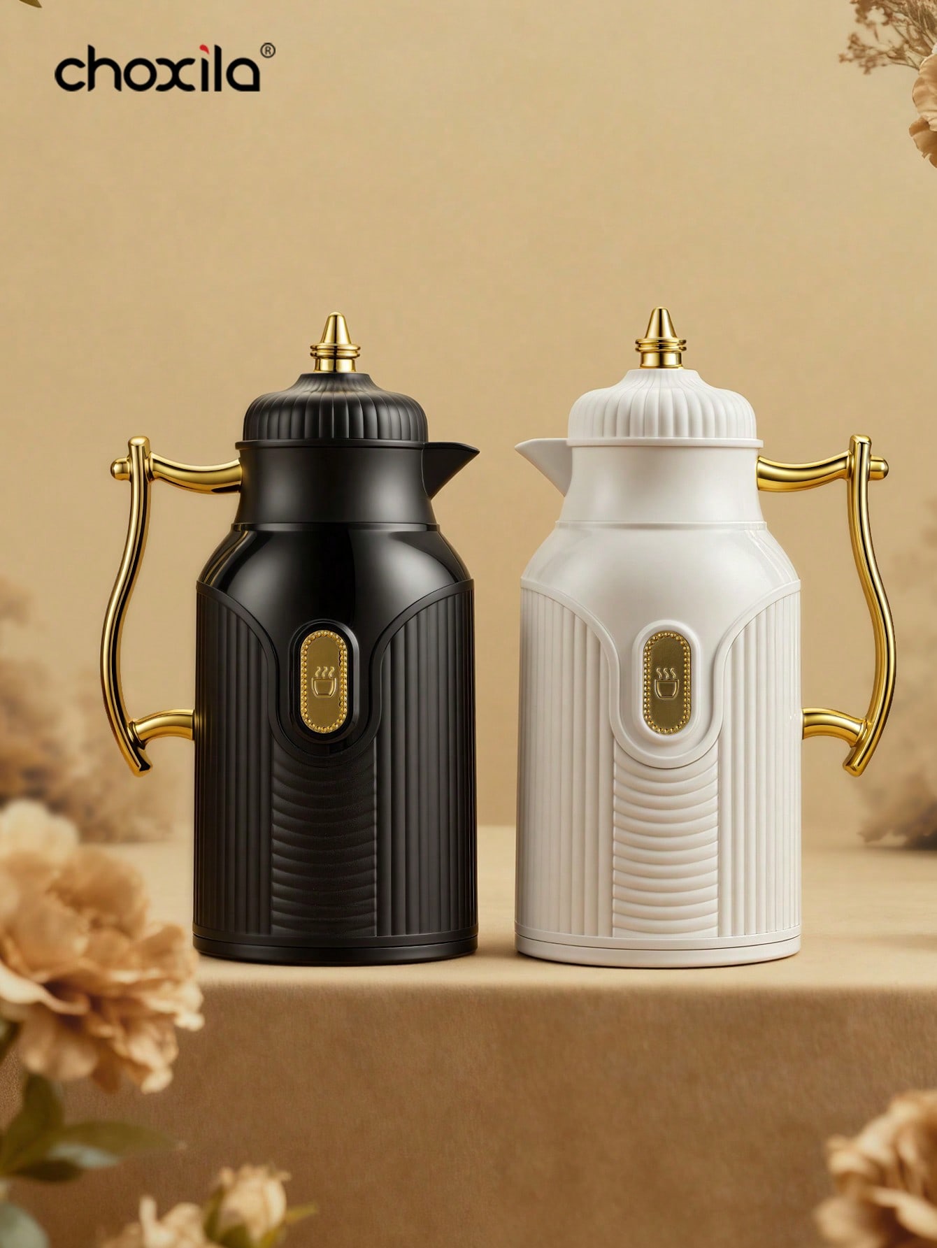 Coffee Y Tea - 1 tetera aislada de gran capacidad,