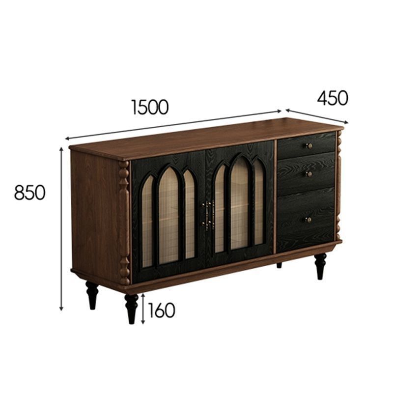 Coffee And Tea-Za - Mueble auxiliar de comedor de madera