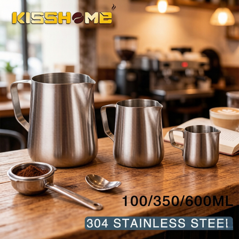 Barista Milk Jug - Jarra de acero inoxidable para espumar