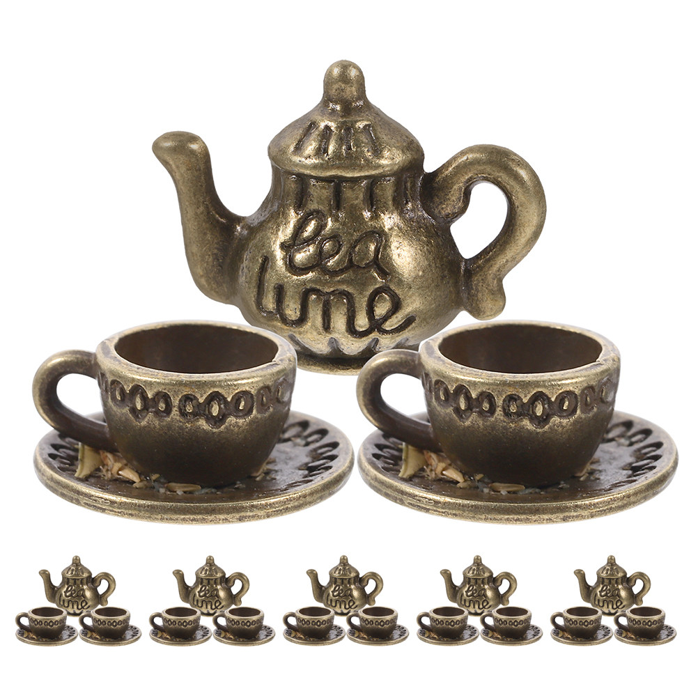 Coffee Y Tea - 6 Juegos de Té en Miniatura,