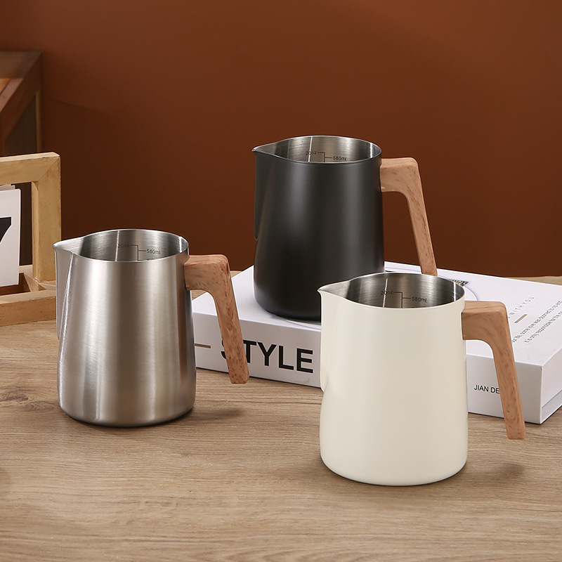Barista Milk Jug - Jarra para espumar leche de café,