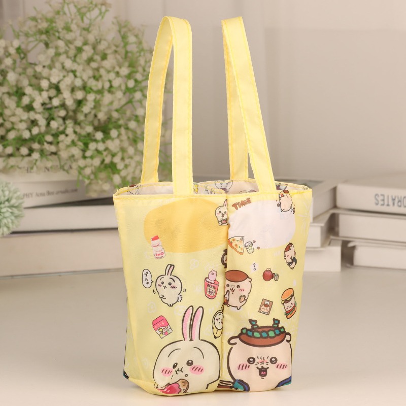 Coffee Y Tea - Bolsa Plegable para Vasos Chiikawa Usagi,