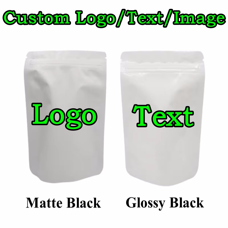 Coffee Tea Logo - Paquete de 100 Bolsas de Aluminio