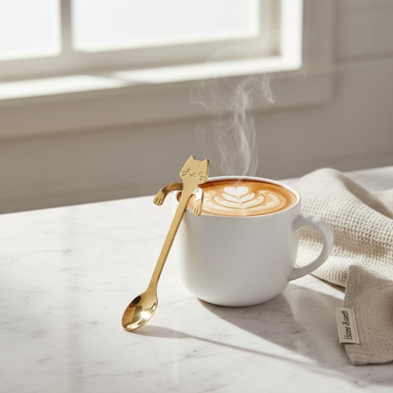 Cucharas colgantes de acero in - Coffee Tea Love reseña y precio