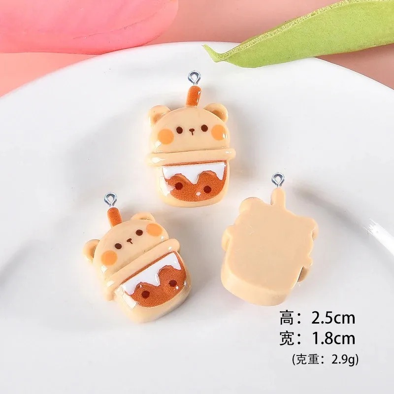Colgantes de Resina con Forma  - Coffee Tea Love reseña y precio