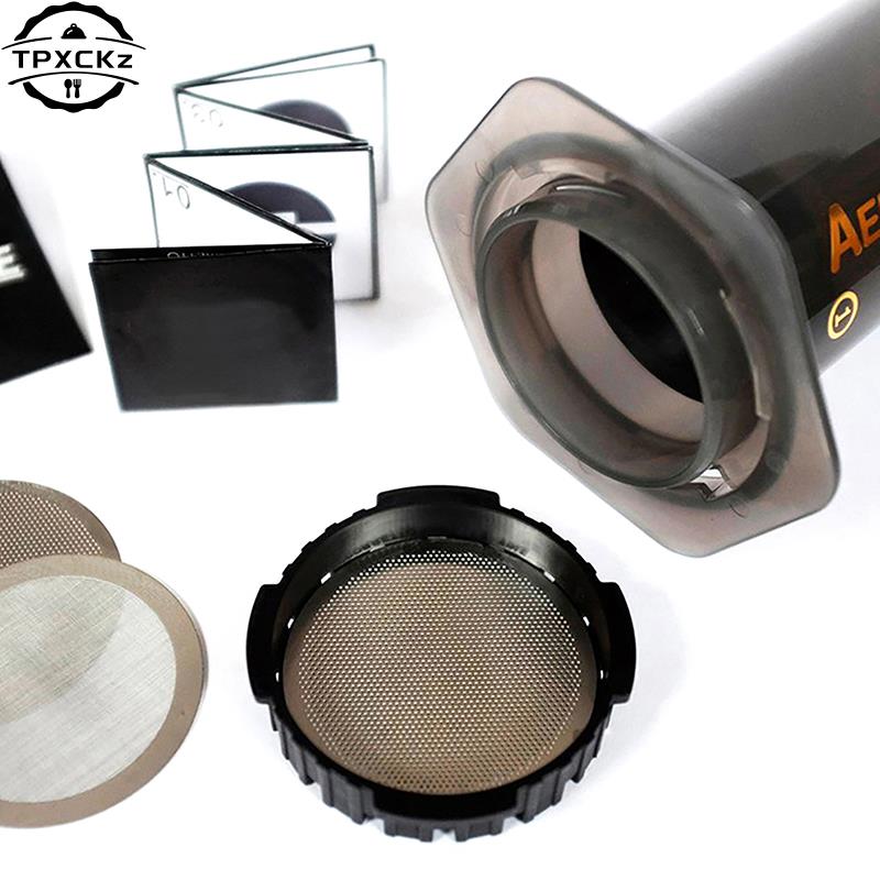 Filtro de Metal reutilizable p - Aeropress Coffee Maker reseña y precio