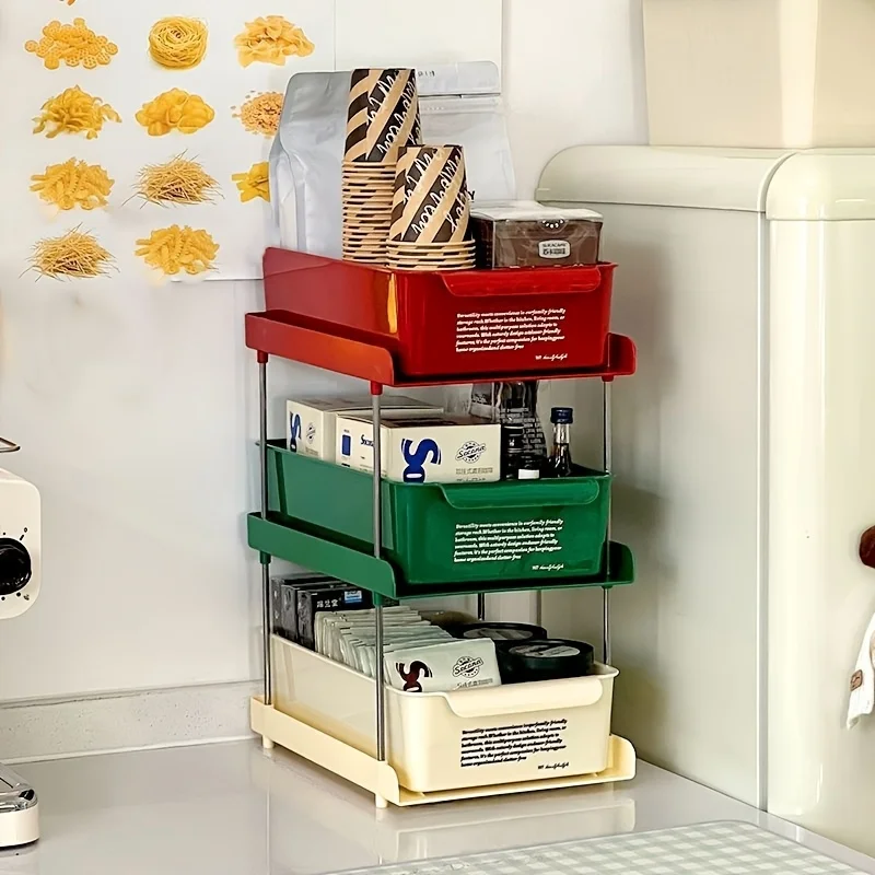 Caja de almacenamiento de bols - Coffee Tea Drawer Organizer reseña y precio