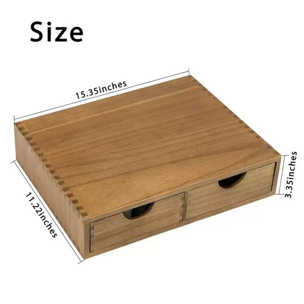 Base minimalista de madera mac - Coffee Tea Drawer Organizer reseña y precio