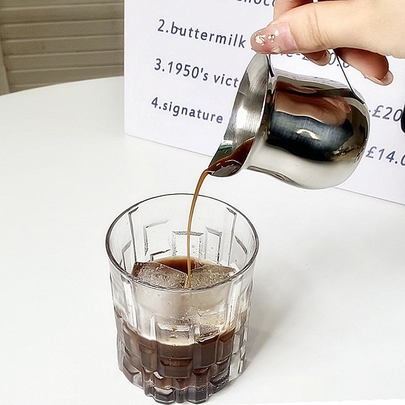 Jarra de acero para espumar le - Barista Milk Jug reseña y precio