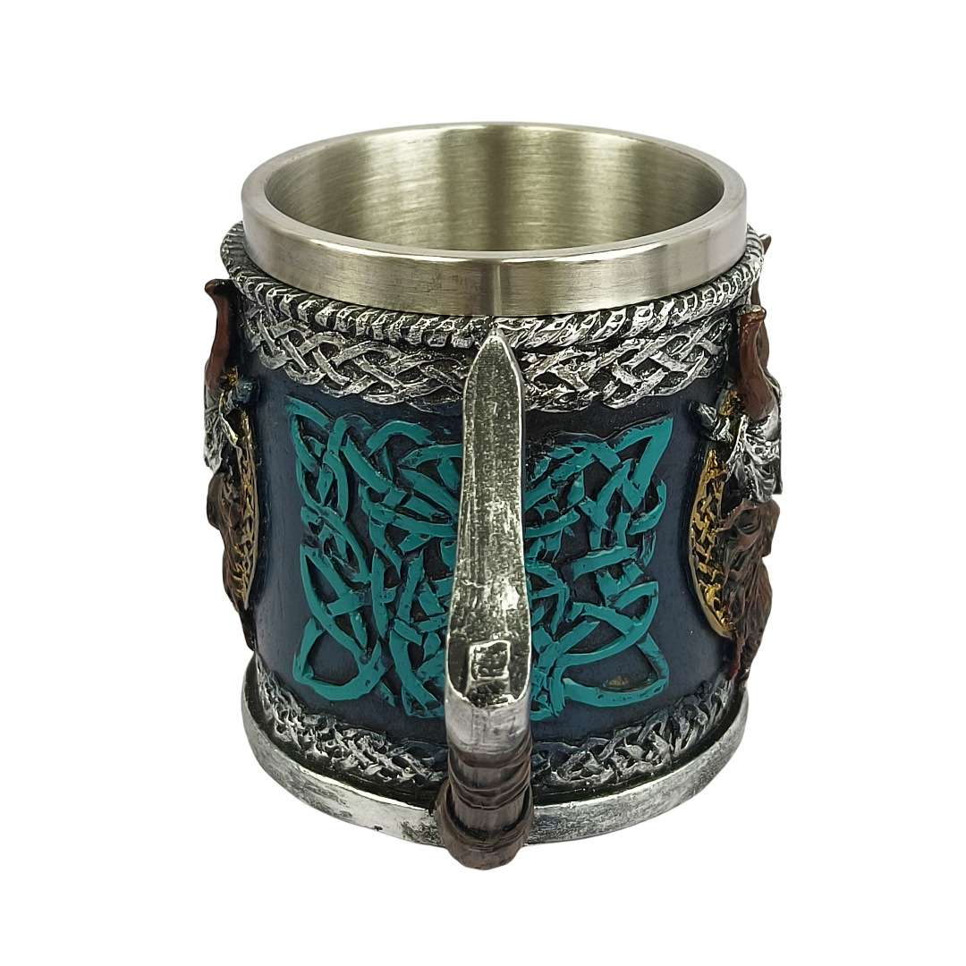 Vaso de cerveza vikinga Valhal - Coffee Tea Tumbler reseña y precio