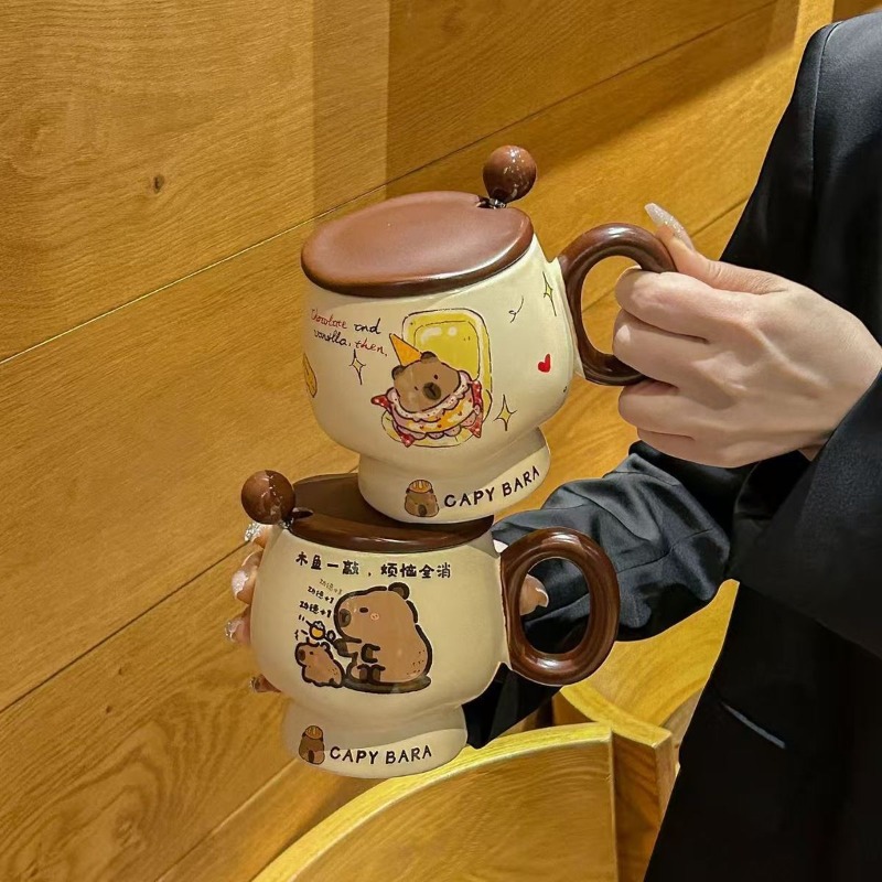Bonita taza de cerámica de cap - Coffee Y Tea reseña y precio