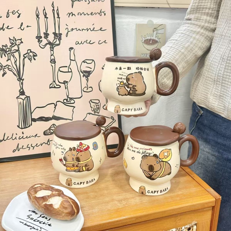 Bonita taza de cerámica de cap - Coffee Y Tea reseña y precio
