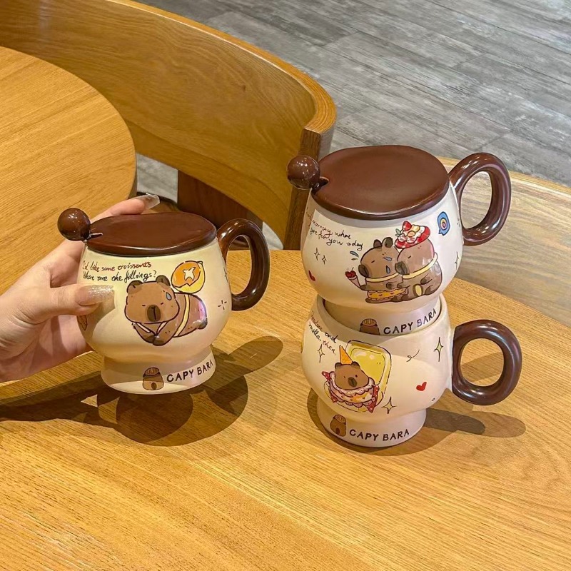 Bonita taza de cerámica de cap - Coffee Y Tea reseña y precio