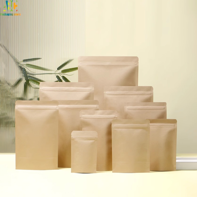 Bolsa de papel con cremallera  - Coffee Tea Logo reseña y precio