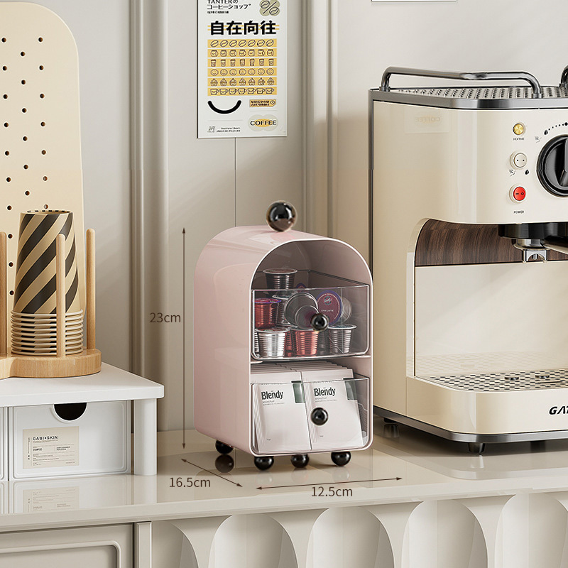 Organizador de Cápsulas de Caf - Coffee Tea Drawer Organizer reseña y precio