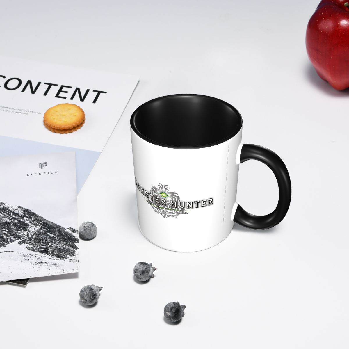 Taza con logotipo de Monster H - Coffee Tea Logo reseña y precio