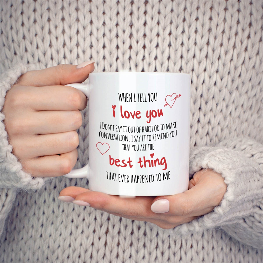 Te amo, Eres lo mejor, tazas p - Coffee Tea Love reseña y precio