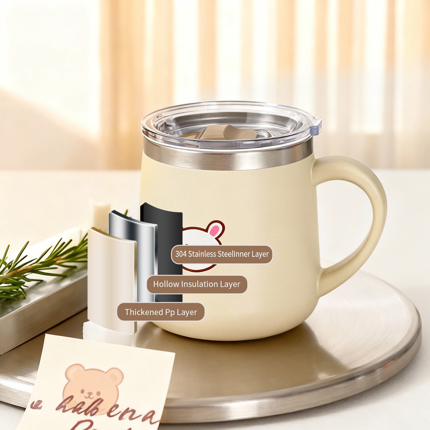 Taza de Café de Acero Inoxidab - Coffee Tea Tumbler reseña y precio