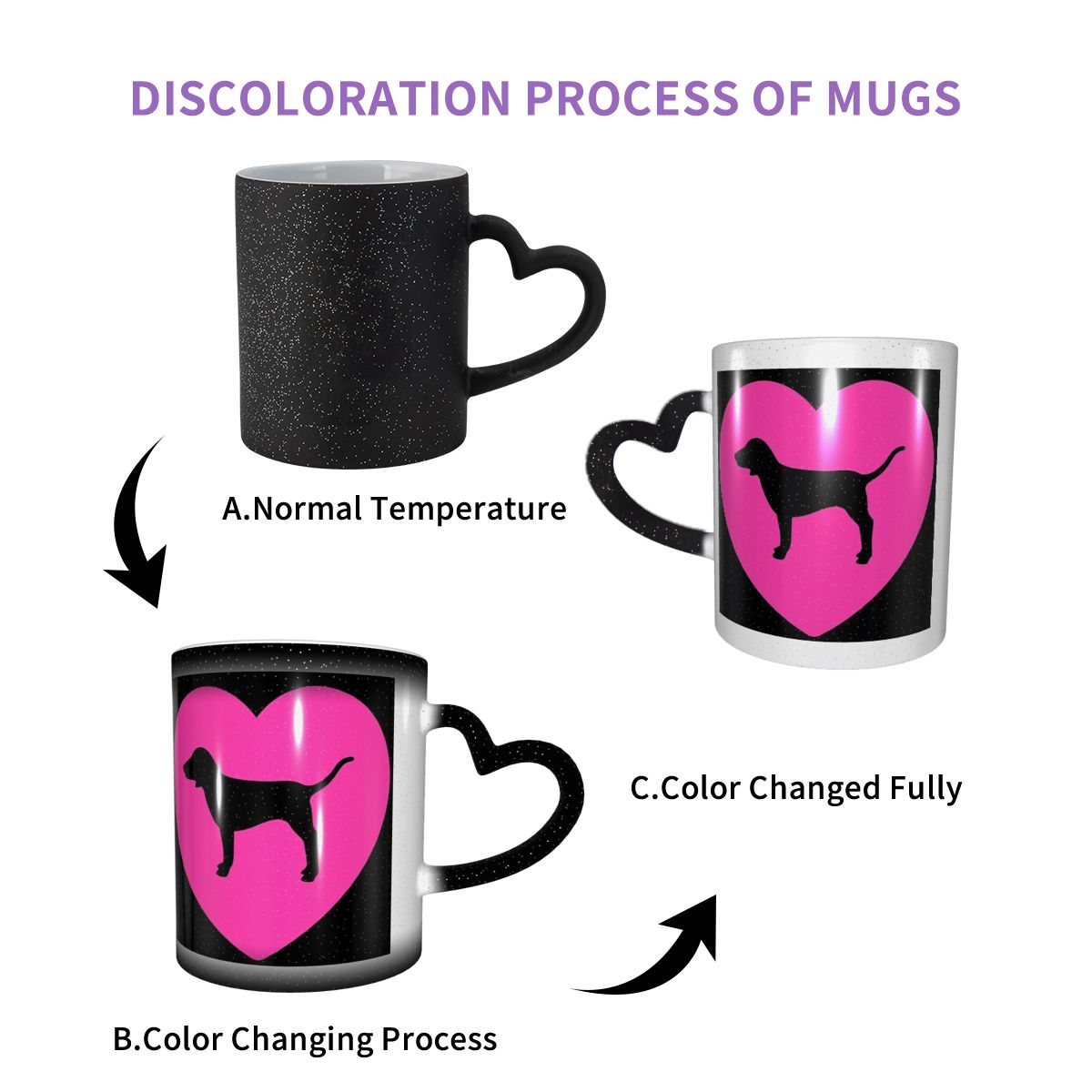 Taza Rosa Divertida de Cerámic - Coffee Tea Love reseña y precio