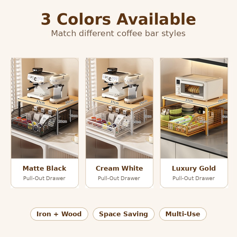 Estante de Almacenamiento para - Coffee Tea Drawer Organizer reseña y precio