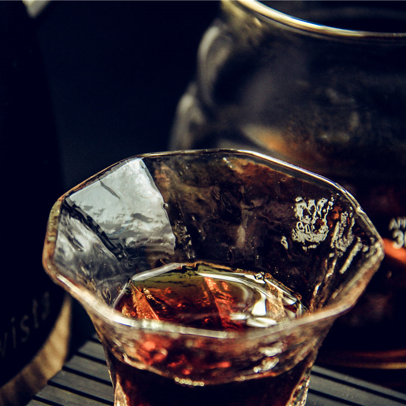 Vaso de Vidrio Octagonal de 60 - Coffee Tea Tumbler reseña y precio