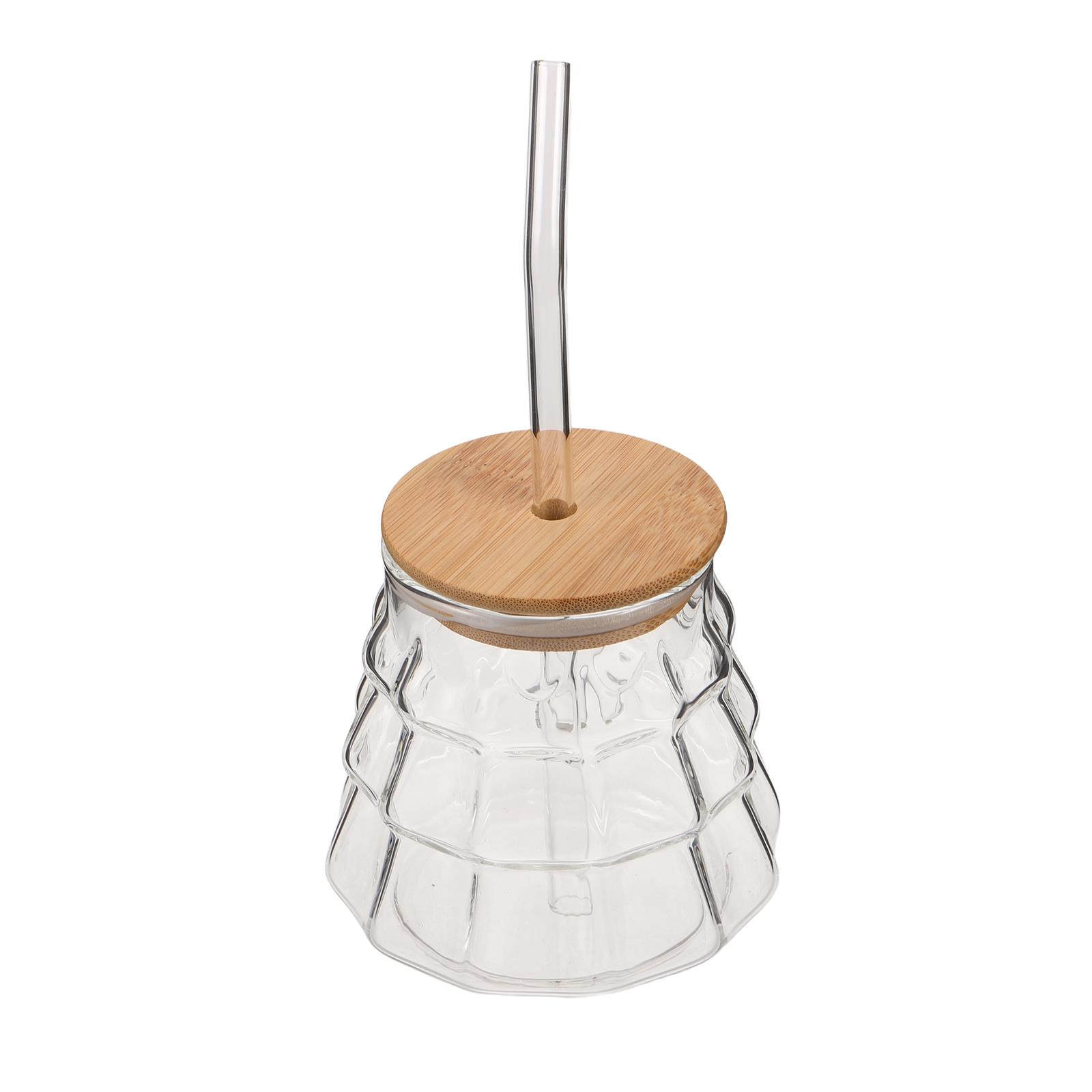 Vaso de Vidrio Transparente de - Coffee Tea Tumbler reseña y precio