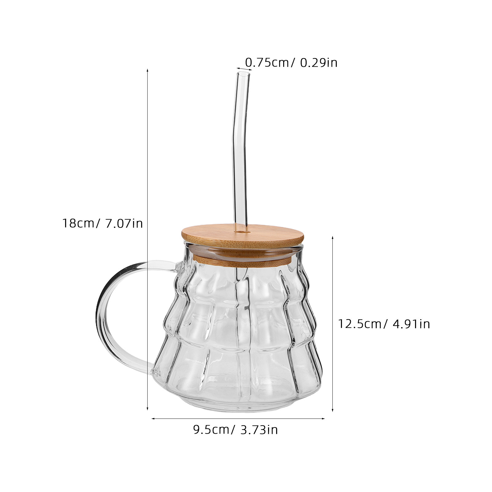 Vaso de Vidrio Transparente de - Coffee Tea Tumbler reseña y precio