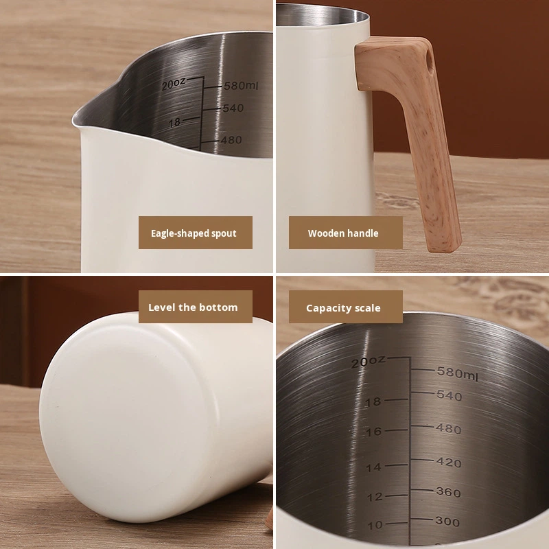Jarra para espumar leche de ca - Barista Milk Jug reseña y precio