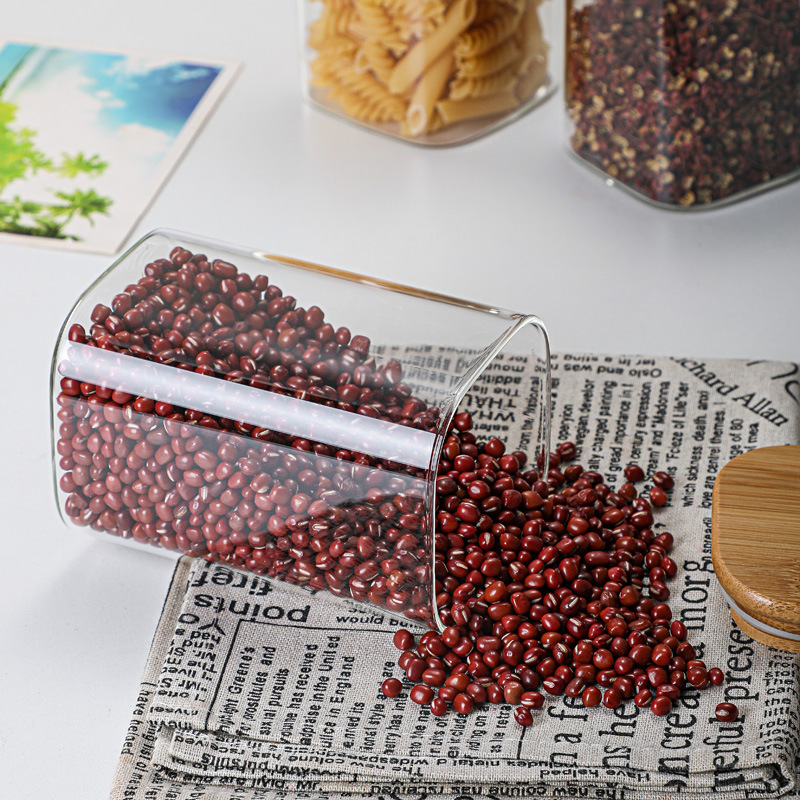 Latas de vidrio de bambú trans - Coffee Tea Drawer Organizer reseña y precio