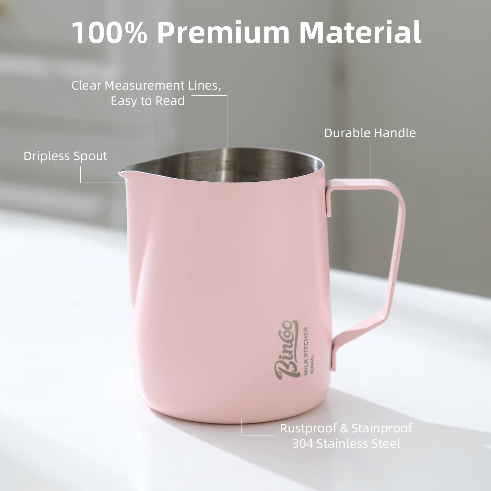 Jarra para espumar leche y caf - Barista Milk Jug reseña y precio